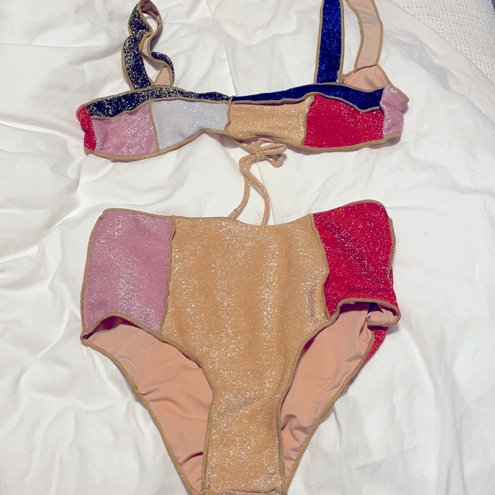 Bohemian Styled Two-Piece Swimsuit